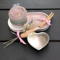 Image 6 of HEART Incense & Diffuser hand made high quality Eco Resin gifts sets by Lazy ...
