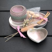 Image 5 of HEART Incense & Diffuser hand made high quality Eco Resin gifts sets by Lazy ...