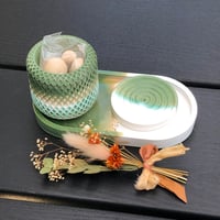 Image 4 of OLIVE BRANCH  Incense & Diffuser hand made high quality Eco Resin gifts sets by...