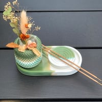 Image 1 of OLIVE BRANCH  Incense & Diffuser hand made high quality Eco Resin gifts sets by...