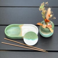 Image 3 of OLIVE BRANCH  Incense & Diffuser hand made high quality Eco Resin gifts sets by...