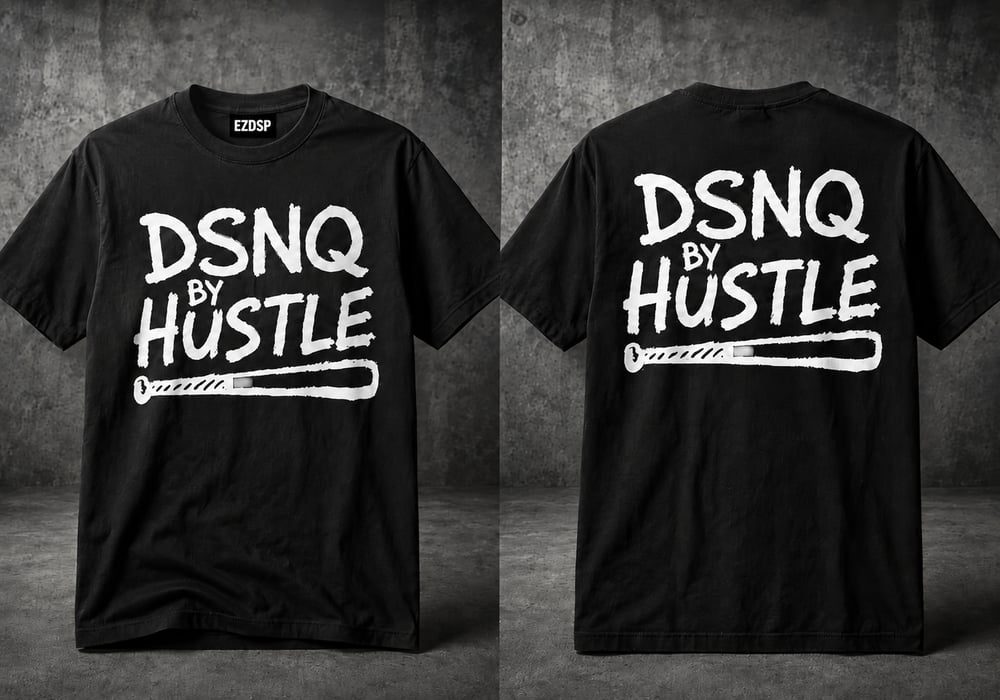 Image of DSNQ BY HUSTLE T-SHIRT