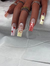 Image 1 of Strawberry Picnic Press-On Nails