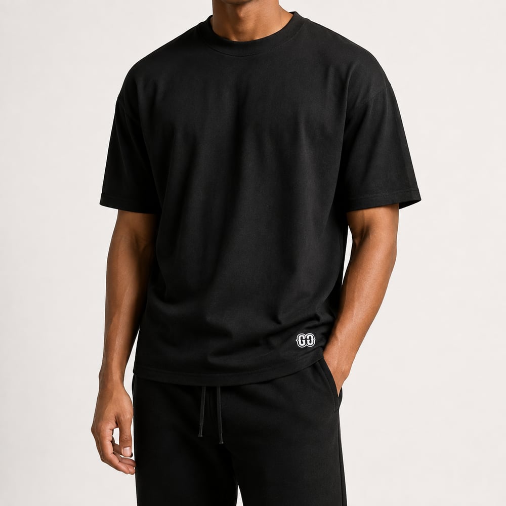 Image of GG Logo Premium Basic T Black