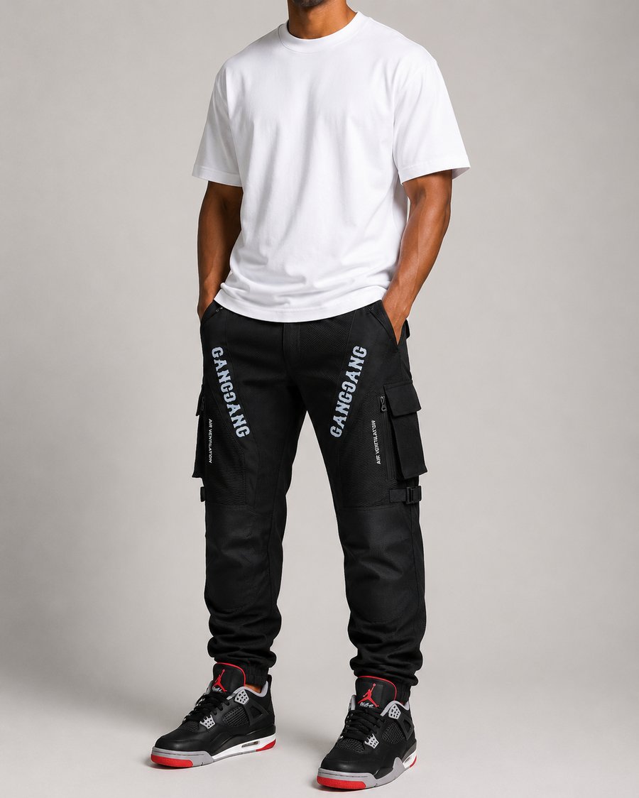 Image of Gang Gang Cordura Moto Racer Black