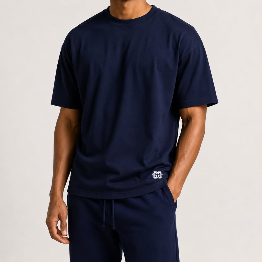 Image of GG Logo Premium Basic T Navy