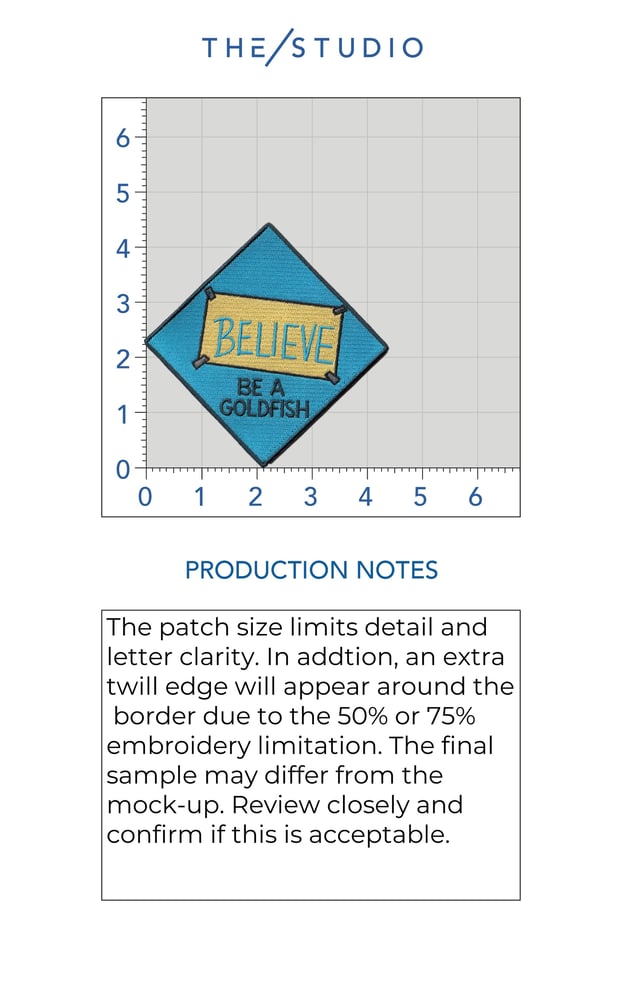 Image of Believe Patch pre-order