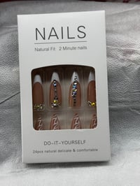 Image 2 of Lace & Diamonds Press On Nails 