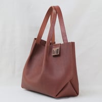 Image 4 of Pinch Tote small in brown