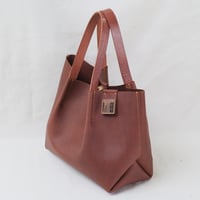 Image 5 of Pinch Tote small in brown