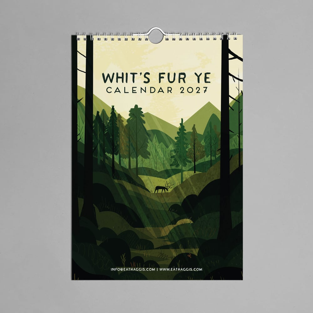Image of 'Whit's fur ye' 2027 <html> <br> </html> (Calendar)