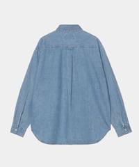 Image 2 of CARHARTT WIP_LUCAS SHIRT (BLEACHED) :::BLUE:::