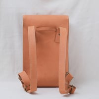 Image 3 of Simple Backpack in light brown