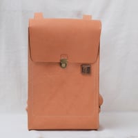 Image 1 of Simple Backpack in light brown