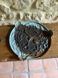 Image 6 of Dessous de plat art déco en fonte - Objet vintage 