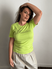 Image 1 of Besitos Tee Lime