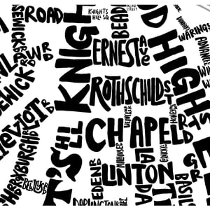 Image of West Norwood & Crystal Palace Type Map