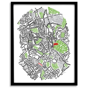 Image of West Norwood & Crystal Palace Type Map