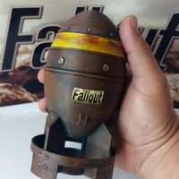 Image 1 of Fallout Series Mini Nuke 6 inches Replica Bomb  & 10 Waterproof Sticker Pack