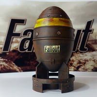 Image 2 of Fallout Series Mini Nuke 6 inches Replica Bomb  & 10 Waterproof Sticker Pack