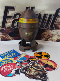 Image 4 of Fallout Series Mini Nuke 6 inches Replica Bomb  & 10 Waterproof Sticker Pack