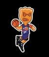 TheSoleMan Sour Patch Pin (NBA) - Orange / CB