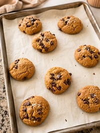 Fresh Milled Flour Chocolate Chip Cookies