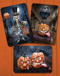 Image 1 of Set of 3 Spooky Magnets