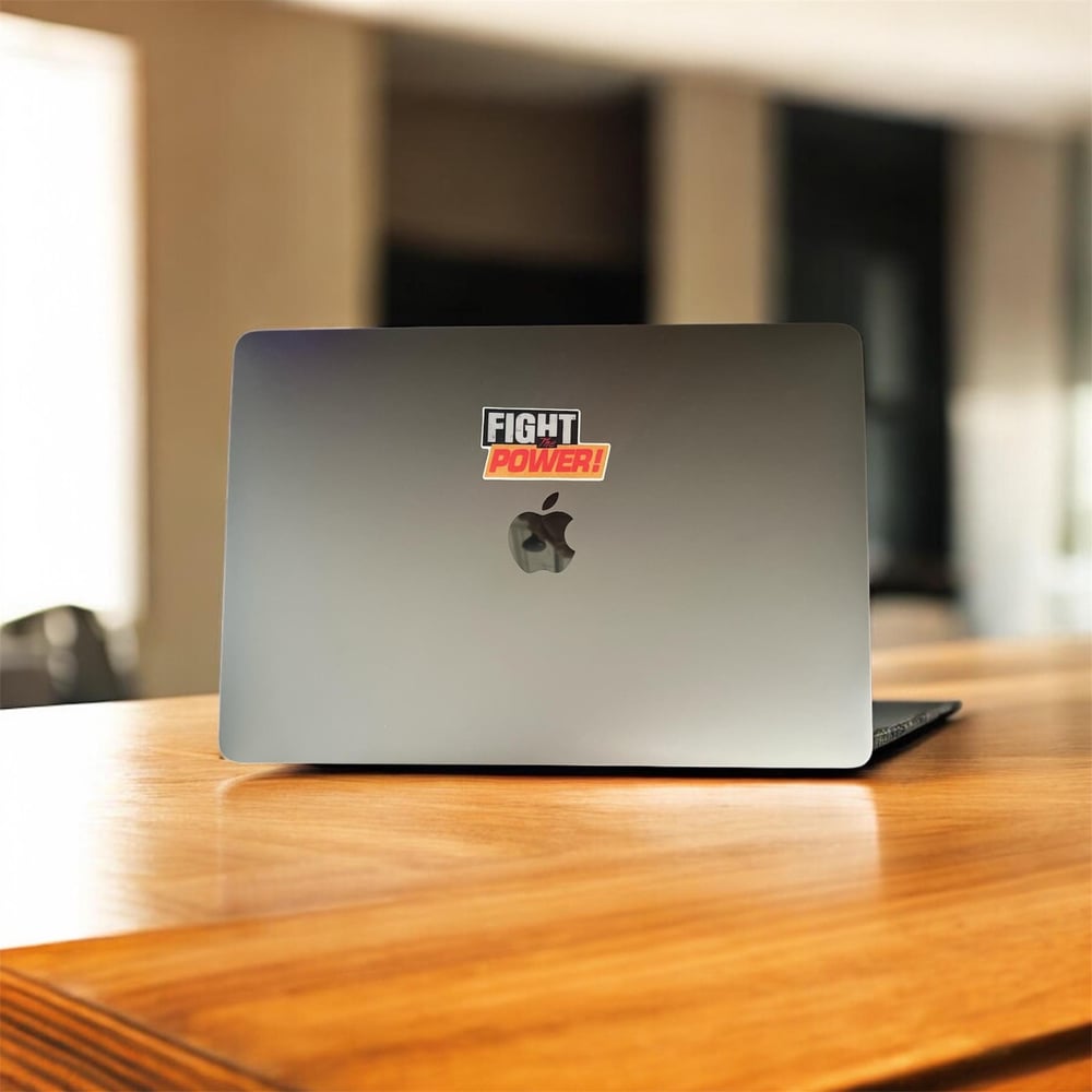 Image of 'Fight the Power' Vinyl Sticker