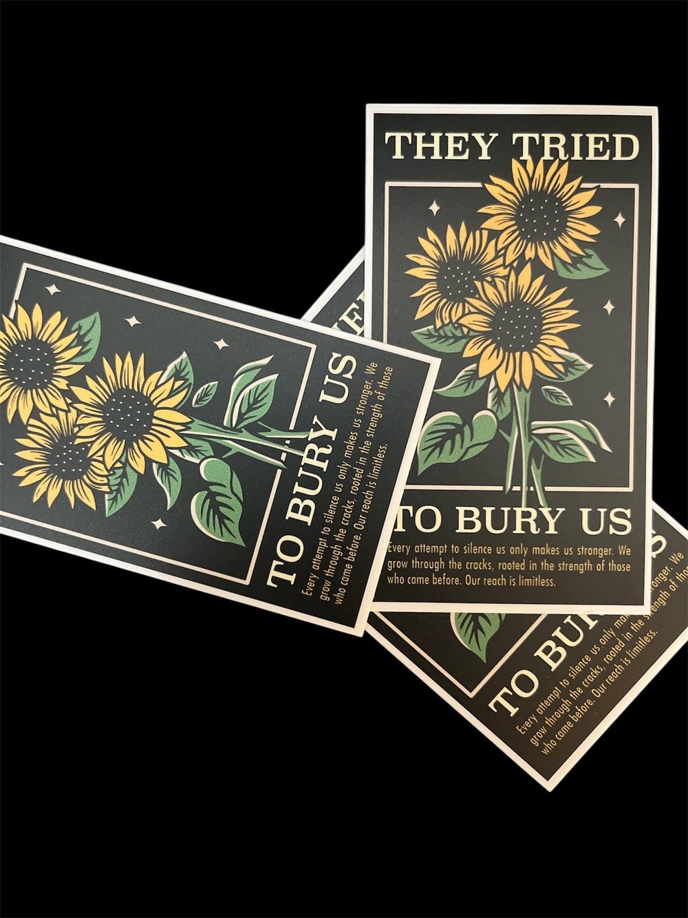 Image of 'They Tried to Bury Us' - Waterproof Vinyl Sticker