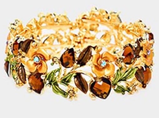 Image of FLOWER LEAF BRACELET 