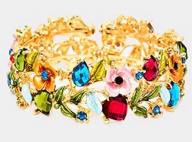 Image of FLOWER LEAF BRACELET 