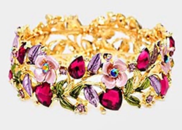 Image of FLOWER LEAF BRACELET 