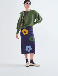 Image 4 of Florence Sweater Midi Skirt