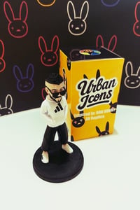 Image 2 of Bad Bunny Adidas Replica 4.5 inches tall (Urban Icons) Puerto Rico