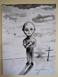 Image 1 of He was my best friend (original painting)