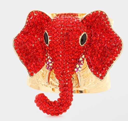 Image of ELEPHANT CUFF BRACELET 