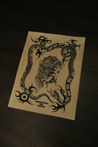 Borneo Snake Lady 16x20