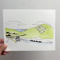 Let's Drive Away Print - By Komopoko