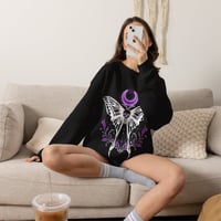 Image 3 of 'Moon Moth' Crewneck Sweatshirt