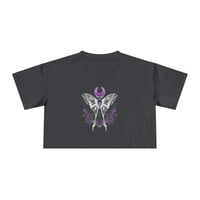 Image 4 of 'Moon Moth' Crop Tee