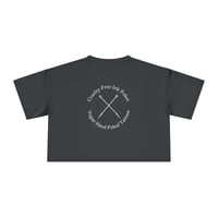 Image 5 of 'Moon Moth' Crop Tee