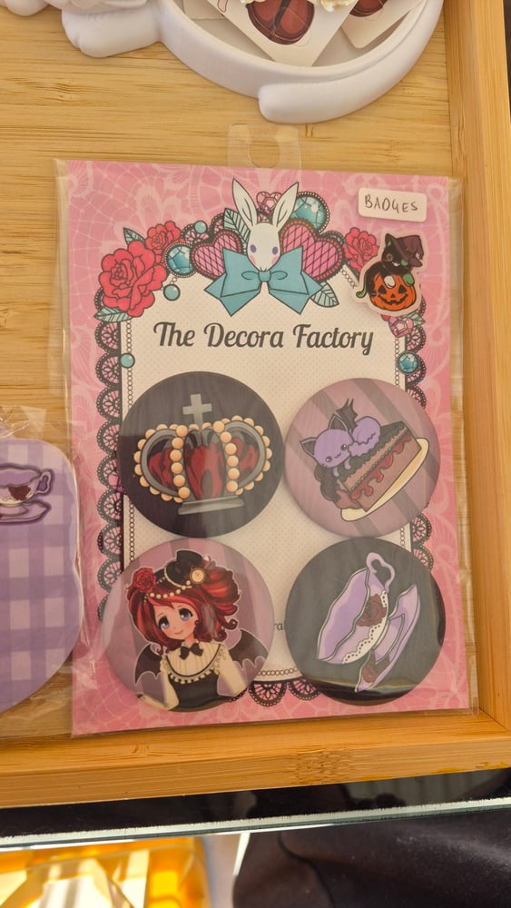 Image of Mini Badge Set - Gothic