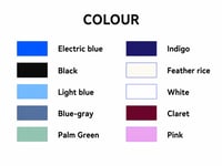 Image 3 of Built Different electric blue Sculpting shorts