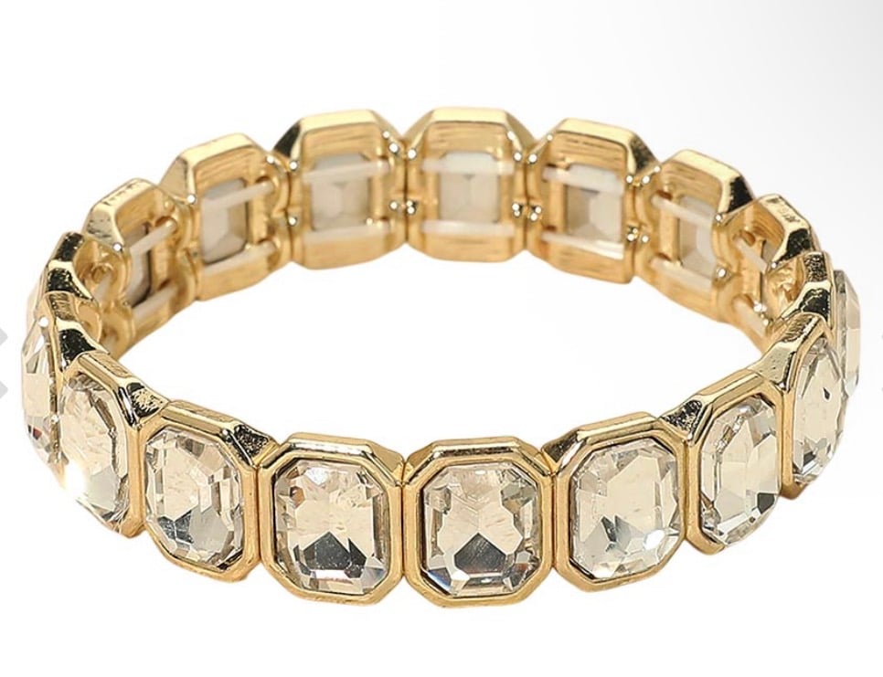 Image of RECTANGLE BEADED BRACELET 