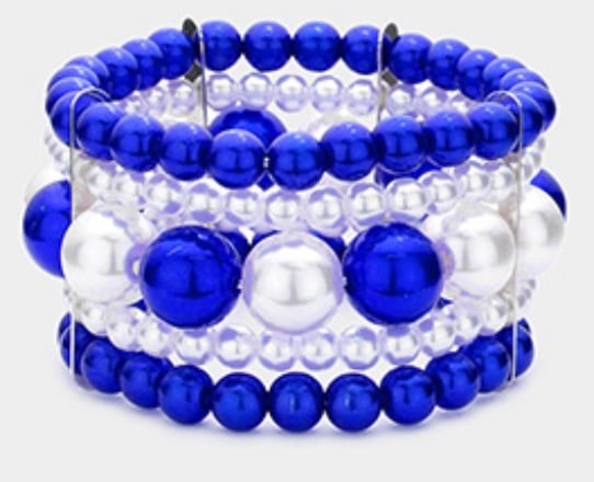 Image of PEARL BEADED BRACELET 