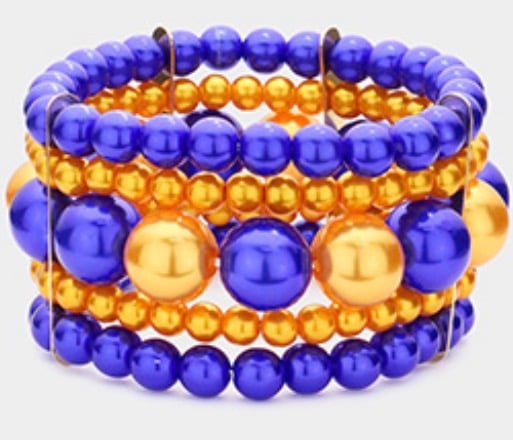 Image of PEARL BEADED BRACELET 