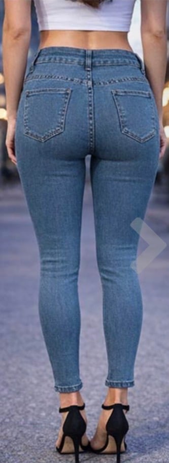 Image of SPARKLY SKINNY JEANS 