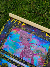 Image 1 of ornate ancient mew wall hanging