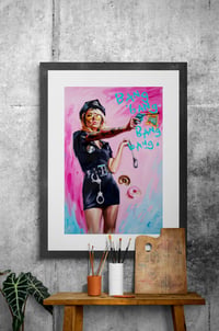 Image 9 of 'COP CATHY' Lithograph Print (Open Edition)